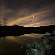 3 - Crystal Lake and Sunset - Full Spectrum Astro-Modified Canon EOS 6D