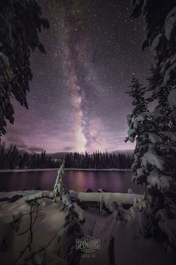 04- Snowy Crystal Lake & Milky Way (Print) 01
