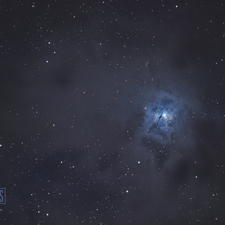 Iris Nebula - Canon EOS 5DS Full Spectrum.