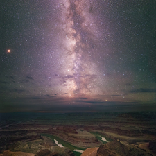 Dead Horse Point and Milky Way - Full Spectrum