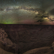 Southern Utah Pano and Milky Way 02 - Full Spectrum