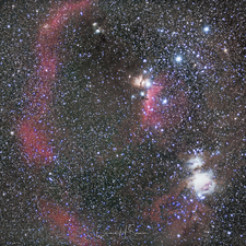 05 Orion Region - Full Spectrum - Stacked and Tracked