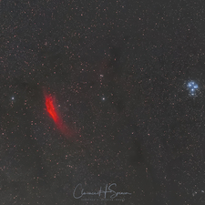 Pleiades and California Nebula - Full Spectrum