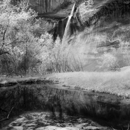 Lower Calf Creek Falls (830nm Filter) 01