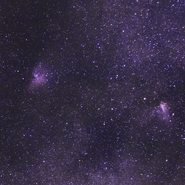 Omega and Eagle Nebulae (Canon EOS 70D) 01