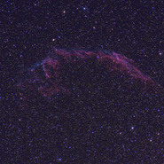 NGC 6992-6995 East Veil t=15 min, 600mm f5.6 ISO 1