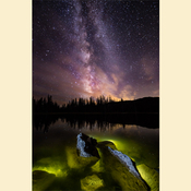 01 - Crystal Lake and Milkway - (Print)