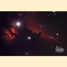 Horsehead and Flame Nebula 01 (Print)
