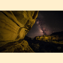 11 - Southern Utah Pictographs & Milky Way (Print) 03