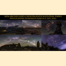 2026 March - Moab, Arches and Canyonlands Orion and Milky Way Workshop - 01