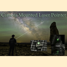 Camera Mounted Laser Pointer (Hot Shoe Mount)